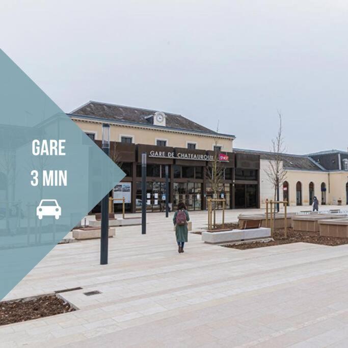 Le Paisible • Garage Privatif • Traversant • Calme Châteauroux エクステリア 写真